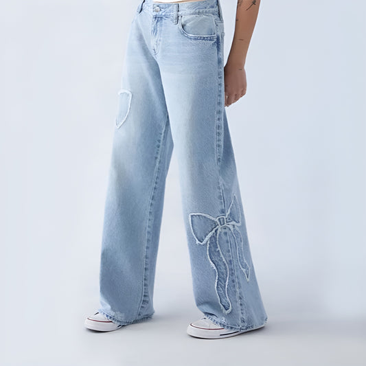 Indigo Bow Jeans™ | Lag en moteerklæring